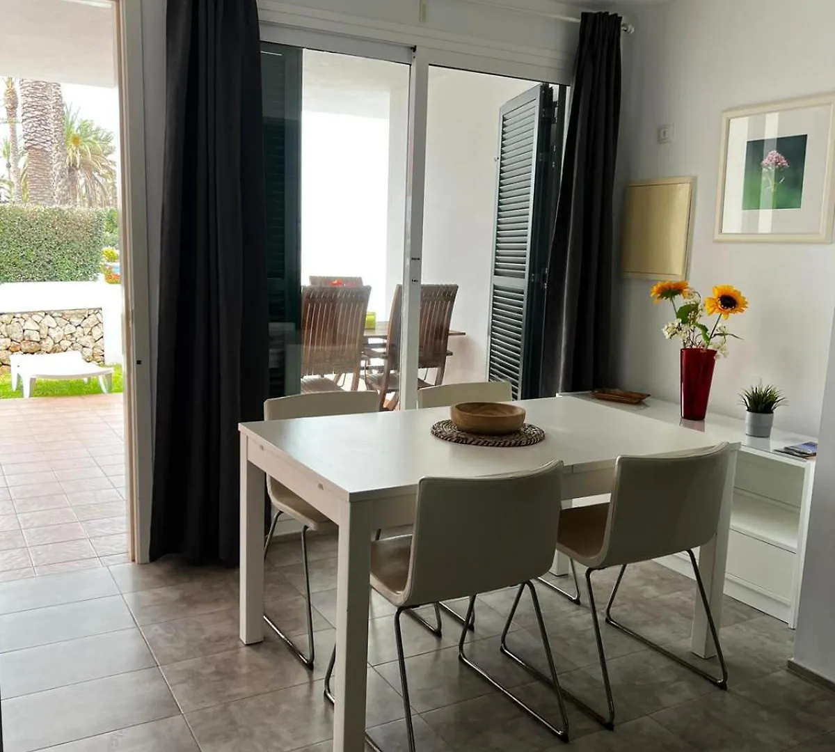 Can Enrique - Relajate A 3 Min De La Playa Apartamento Con Jardin Y Padel Sa Caleta Spain